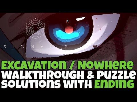 SIGNALIS - Excavation / Nowhere / Ending Walkthrough with Puzzle Solutions [Part 4]