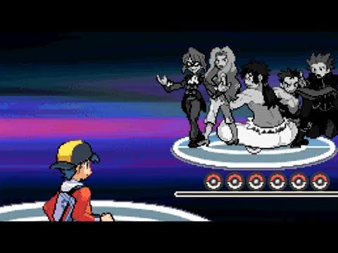 All Elite Four REMATCH Battles!! [Pokemon HeartGold]