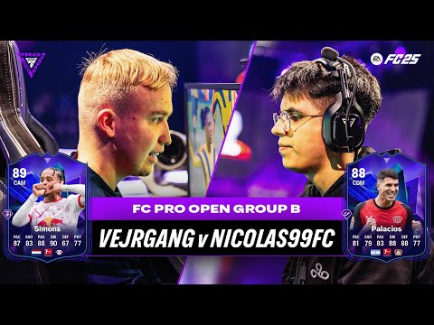 Win = World Championship Qualifiation! | Vejrgang v Nicolas99fc | FC Pro Open | Full Match