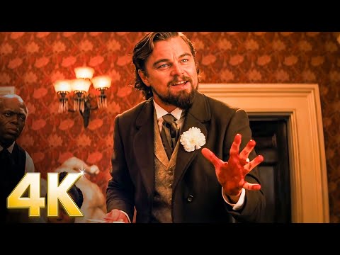 Blood, Bone, and Betrayal at Dinner | Django Unchained | CLIP ⚡ 4K