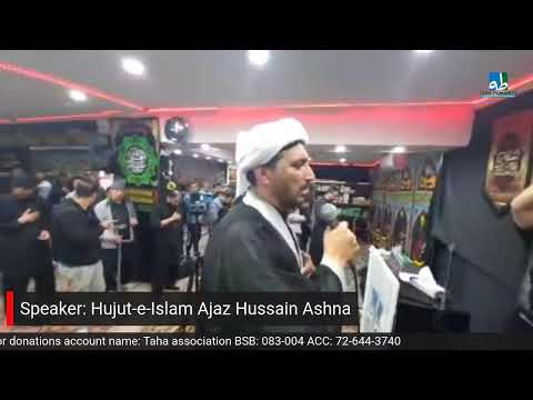 LIVE - Majlis | Night Of 15th Muharram 1444 Hijri 12 August 2022 at Taha association center