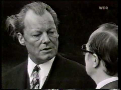 Friedrich Nowottny interviewt Willy Brandt (WDR 1972)
