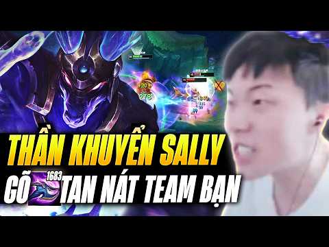 Sally Vác Nasus Đi Rừng Thăm Ngàn 1k7 Q 3 Gõ 1 Mạng Lùa Cả Team Địch Cân 5 Gặt Pentakill Mãn Nhãn