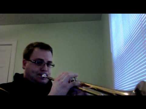 Garrett Schmidt - Cat Anderson Rockin' in Rhythm practice