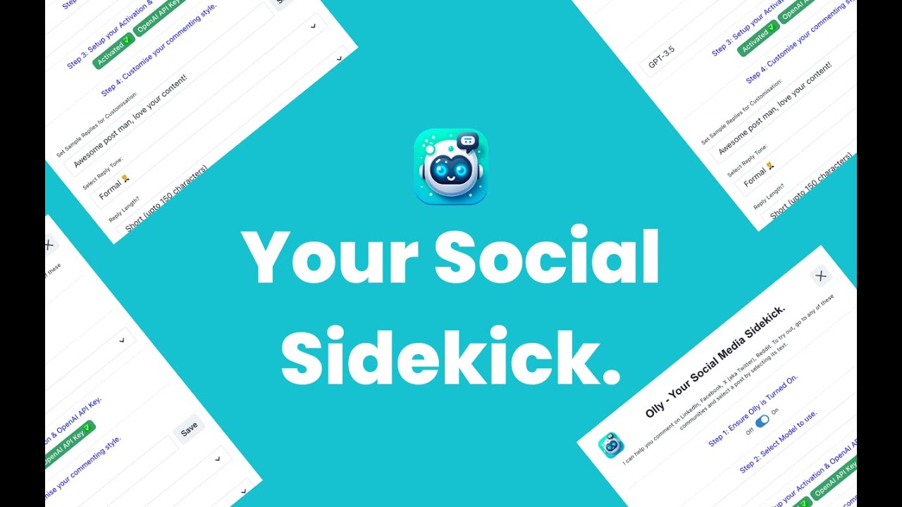 Olly - AI Co-pilot for Social Media demo video
