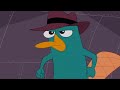 Perry Follows Doof In His Jet With The Disintevaporator