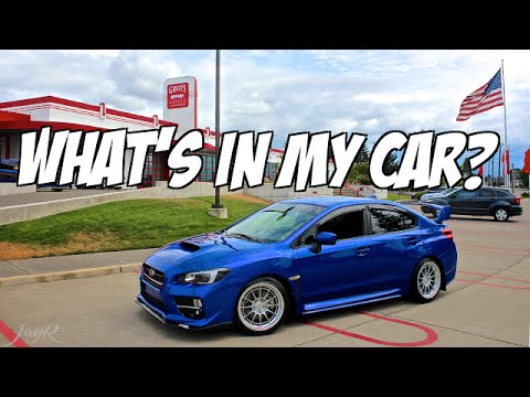 What's In My Car? 2015 Subaru WRX