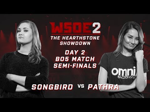 Pathra vs Songbird - WSOE 2: The Hearthstone Showdown!