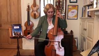 Lower Intermediate Bass Lesson 2: How to play elegant dotted rhythms