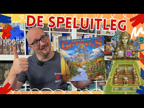 Hoe speel je RAJA'S VAN DE GANGES? De Speluitleg in het Nederlands ?