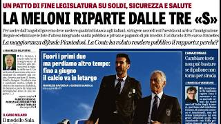 RASSEGNA STAMPA 3 APRILE 2026. QUOTIDIANI NAZIONALI ITALIANI  PRIME PAGINE DEI GIORNALI DI OGGI