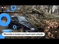 Zo raast storm Eunice over Nederland