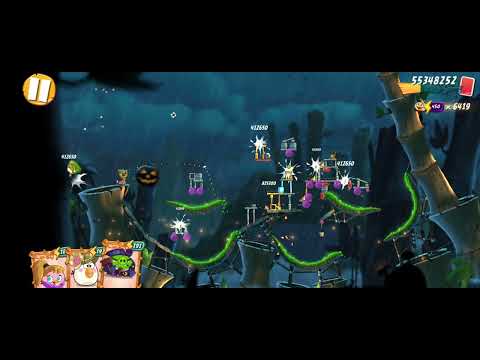 Angry Birds 2 level 653 [Alternative solution]