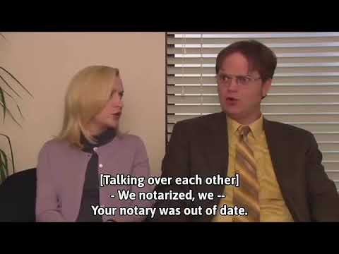 Alleged contract. #TheOffice #shorts