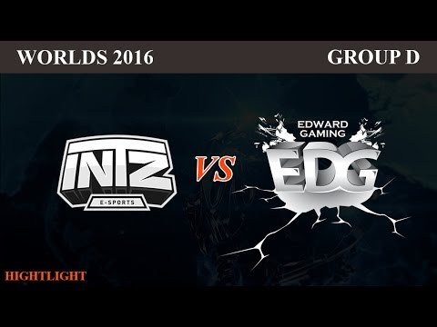 ITZ vs EDG Highlight WCS 2016 D1[Sep 29, 2016] INTZ vs Edward Gaming