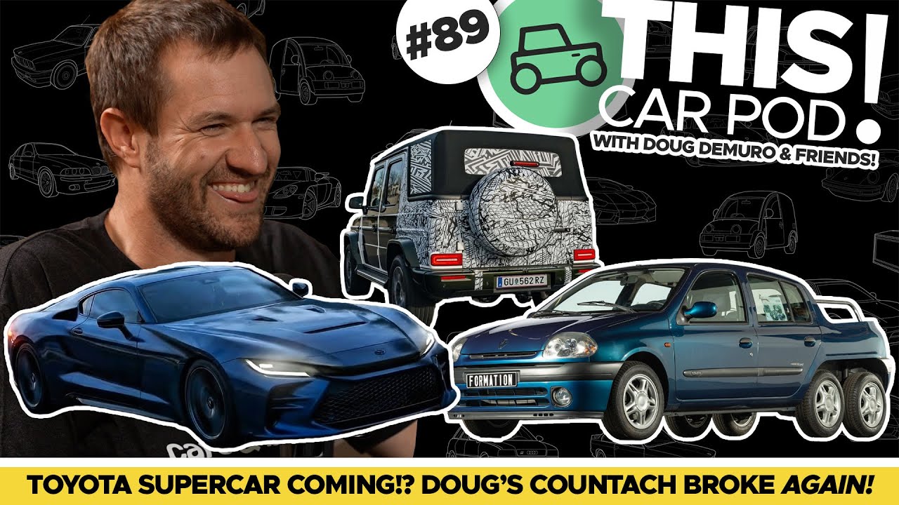 Toyota Reveals New Sports Car! New G-Wagon Looks Good? Buying Rare Concept Cars! THISCARPOD! Ep89