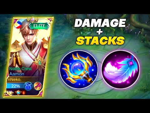 THIS FIRST 2 ITEMS ON AAMON IS TOTALLY BROKEN IN EARLY GAME! TOP GLOBAL AAMON