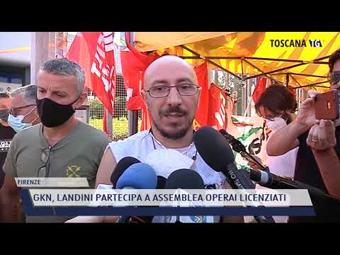 2021-07-30 FIRENZE - GKN, LANDINI PARTECIPA A ASSEMBLEA OPERAI LICENZIATI