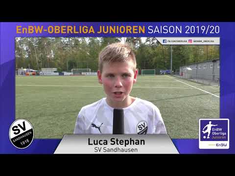 EnBW-Oberliga - SV Sandhausen - 19/20 - Luca Stephan