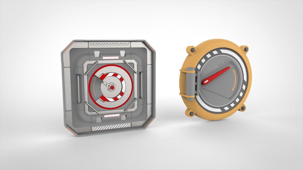 Sci-fi menetas 3 Model 3D