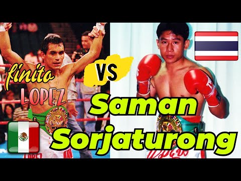 RICARDO FINITO LOPEZ VS THE RED DEMON OF THAILAND (Saman Sorjaturong)