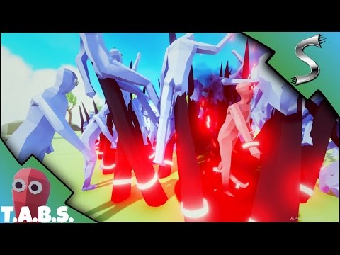 DARK PEASANT VS SUPER PEASANT! M16 TROOPER OP | TOTALLY ACCURATE BATTLE SIMULATOR [TABS GAMEPLAY E7]