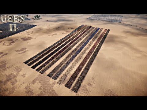 10 LINES OF SOLDIERS MUST SURVIVE 800,000 ZOMBIES - Ultimate Epic Battle Simulator 2 -