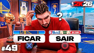 CHEGOU A HORA DA DECISÃO | NBA 2K26 MyCareer (Ep.49)