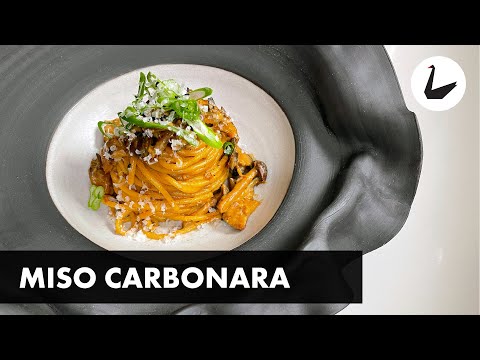 how to make miso carbonara