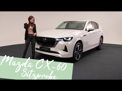 2022 Mazda CX-60: Unsere ersten Eindrücke, Sitzprobe und jede Menge Neuheiten [4K] - Autophorie