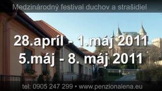 preview picture of video 'Festival duchov a strašidiel - Bojnice 2011'