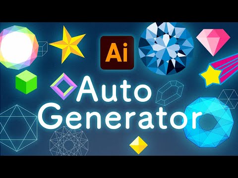 Emboss, Magic Circle & Diamond Generator [Adobe Illustrator script]