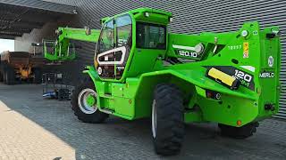 Chariot t&eacute;lescopique Merlo P120.10 HM Forks + Basket 750 Hours! | Image 4 - Machineryline