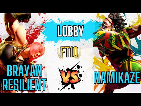 SF6 👊 BrayanResilient (Marisa) vs Namikaze (DeeJay) 👊 Lobby - FT10