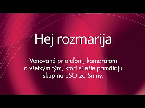 Skupina ESO - Hej rozmarija
