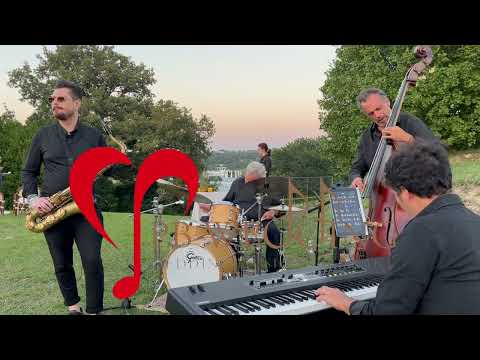 JAZZ QUARTET  -Wedding Reception -PB Wedding music in Tuscany
