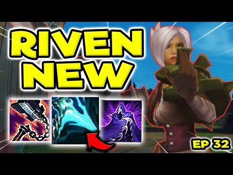 NEW RIVEN BUILD! (EVERYBODY SHOULD TRY THIS) - S11 RIVEN TOP GAMEPLAY! (Season 11 Riven Guide) #32