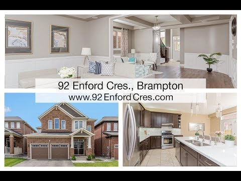 92 Enford Cres. Brampton, $899,900 #chooseacordingley