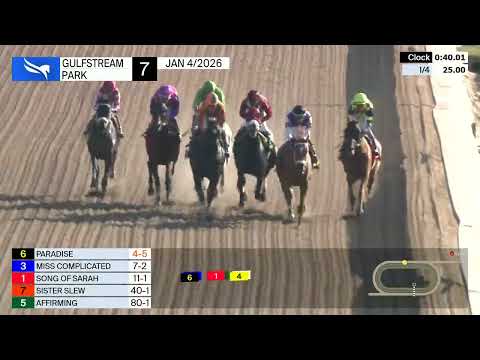 Gulfstream Park January 4, 2026 Race 7