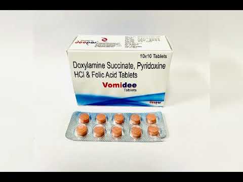 Doxylamine Succinate Pyridoxine Hydrochloride and Folic Acid Tablets