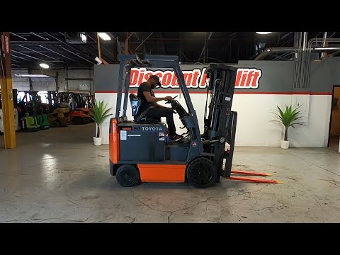 TOYOTA 8-series 8FBCU25 5,000lb Electric #4079 - Forklift for Sale