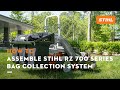 How to Assemble: STIHL RZ 700 Series Bag Collection System | STIHL Tutorial