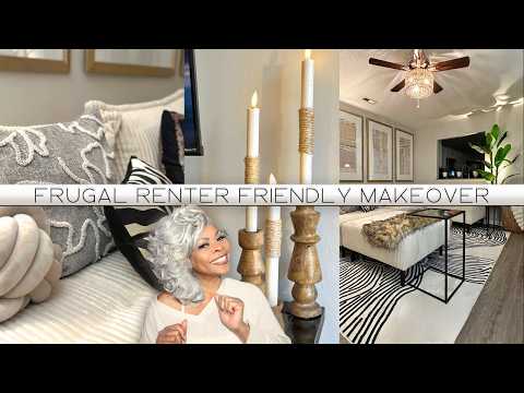 My Tiny Rental Living Room Looks EXPENSIVE For Less + Health Update