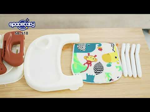 FOLDING BOOSTER SEAT SPACEBABY SB 518