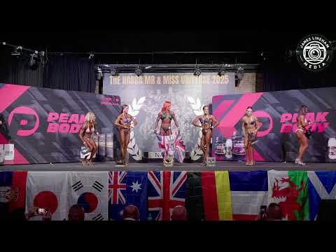 Miss Athletic Figure Results | NABBA Mr & Miss Universe 2025 – Power, Poise & Perfection on Stage! 👑