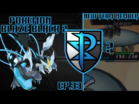 Pokemon blaze black 2 Ep:33 new team member