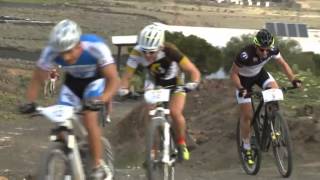 preview picture of video 'Club La Santa, Lanzarote: 4 Stage Mountain Bike event 2014 Day 1'