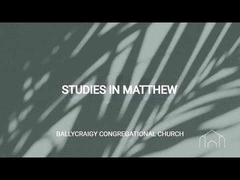 Matthew 6:9-34 (What is the Aim of the Game of Life?)