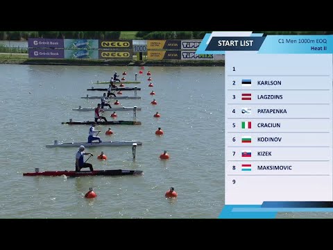 C1 Men 1000m EOQ - Heat II / 2024 Canoe-Kayak Sprint European Olym