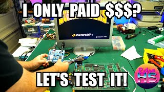 How To Test A Sunset Riders Arcade PCB E-Waste Find